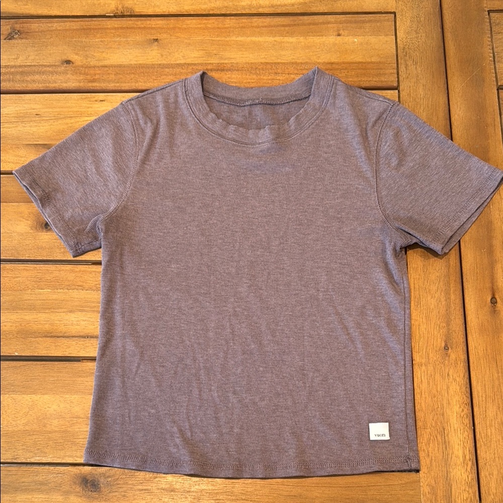 Vuori Brown Short Sleeve Tee